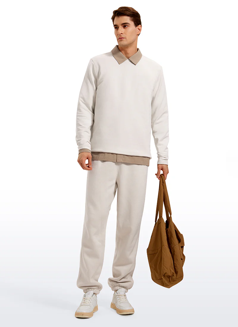 Softness Fleece Crewneck Pullover Sweatshirt - Image 11