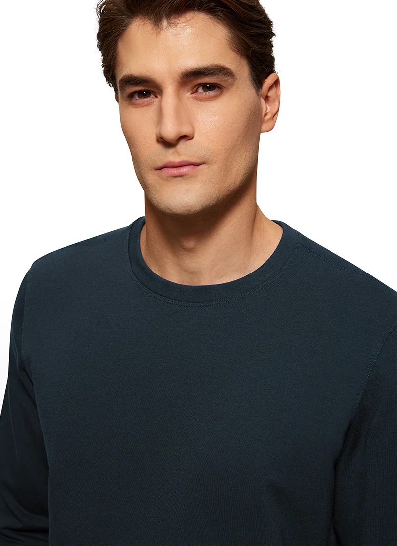 Softness Fleece Crewneck Pullover Sweatshirt - Image 21