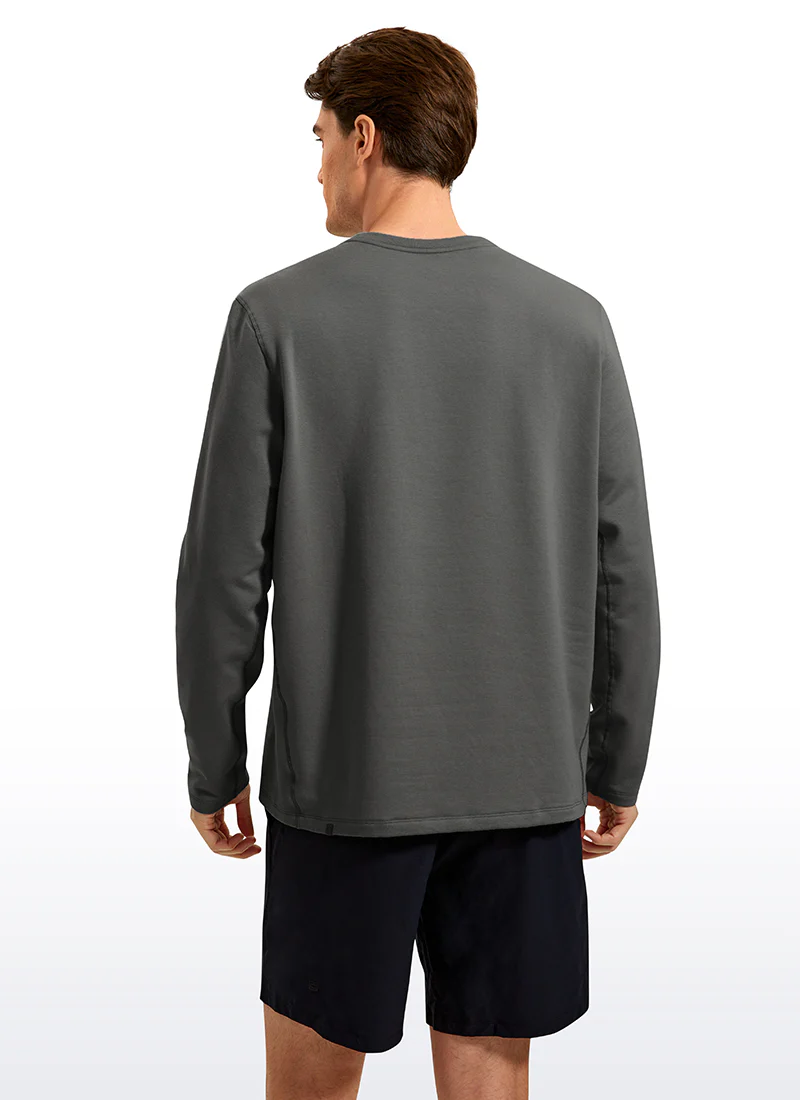Softness Fleece Crewneck Pullover Sweatshirt - Image 23