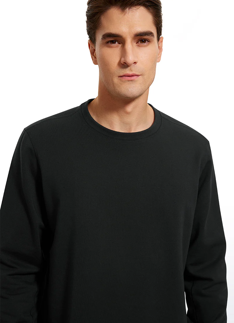 Softness Fleece Crewneck Pullover Sweatshirt - Image 8
