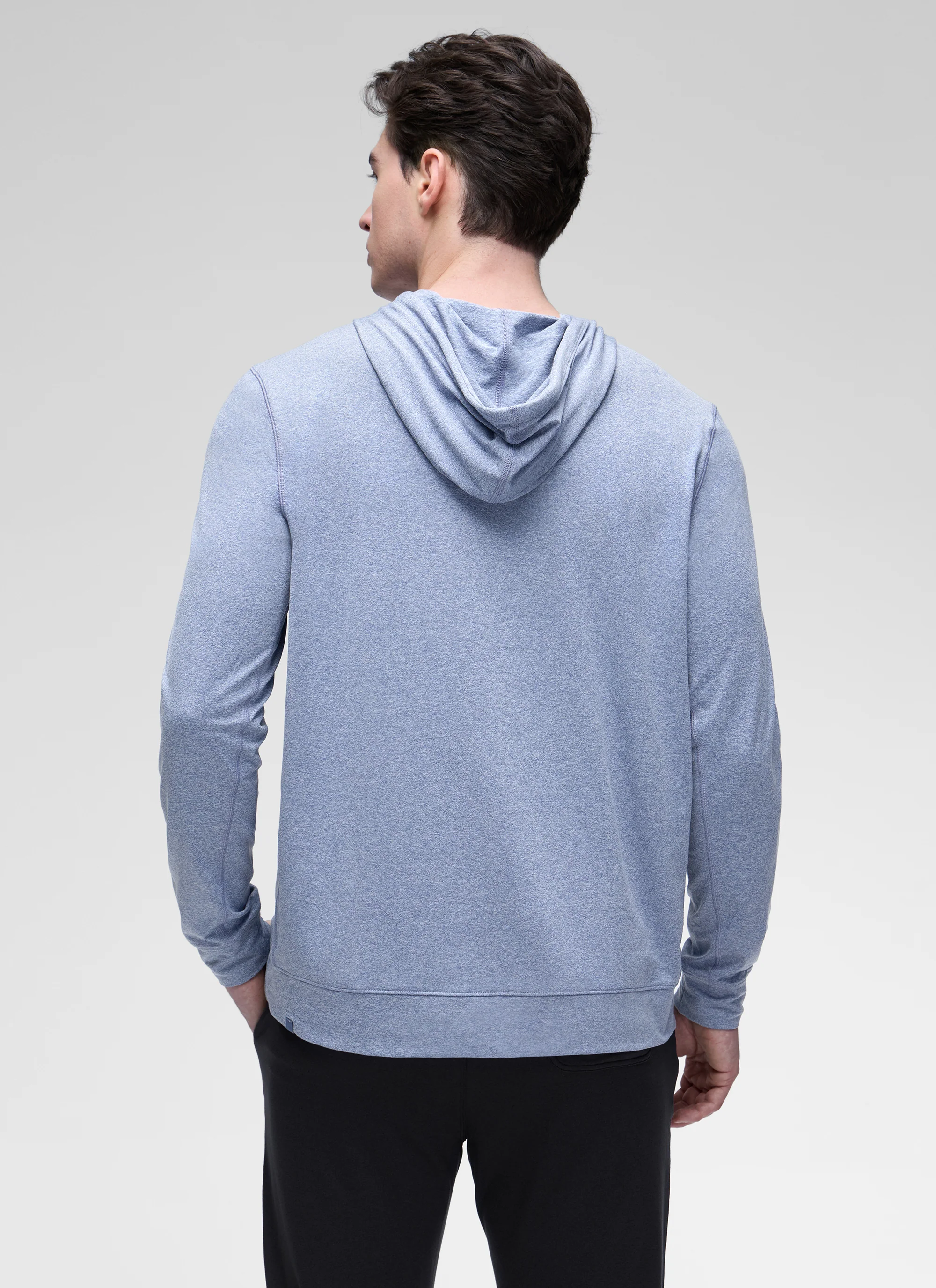 Cloud Jersey Pullover Hoodie Long Sleeve with Pocket - Image 27
