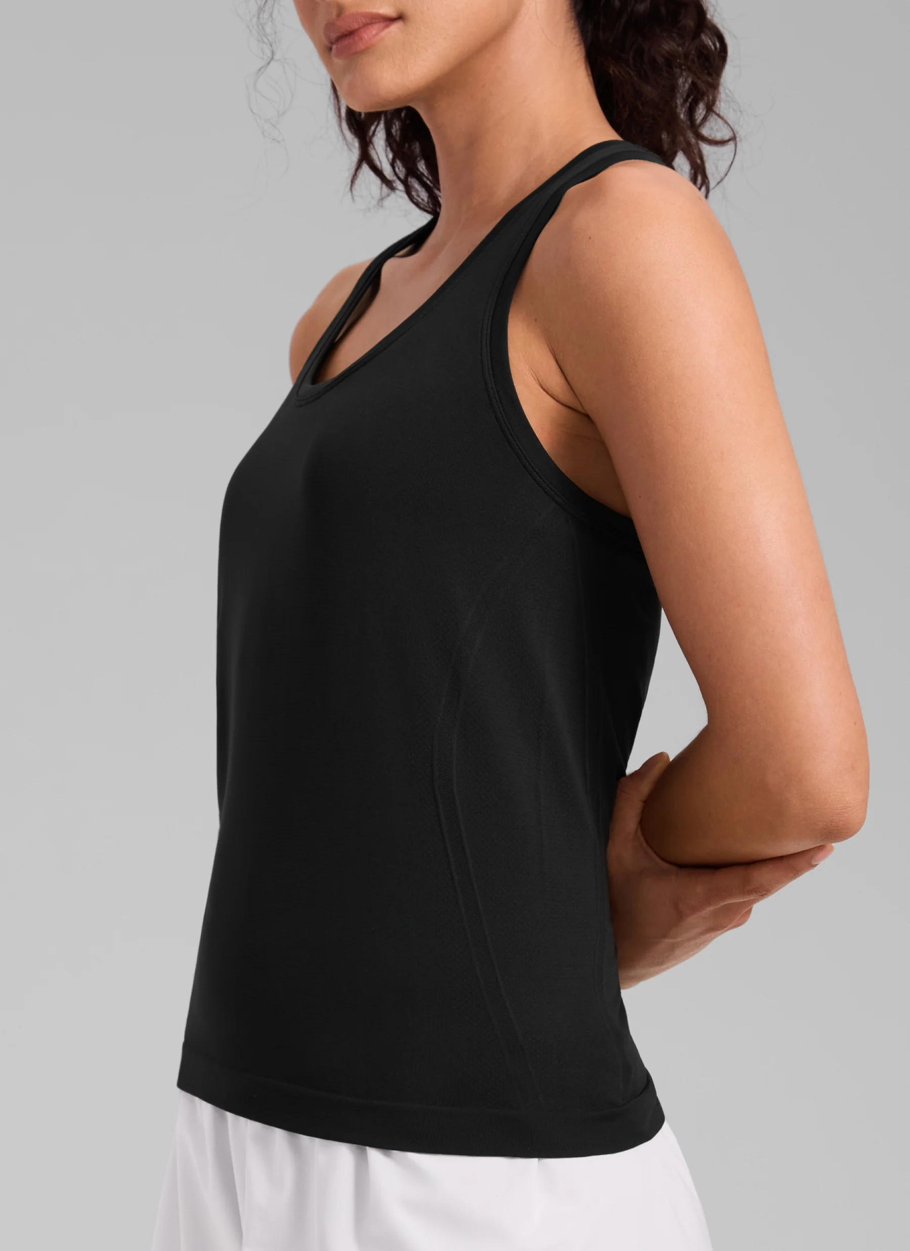Seamless Racerback Scoop Neck Tank - Image 14