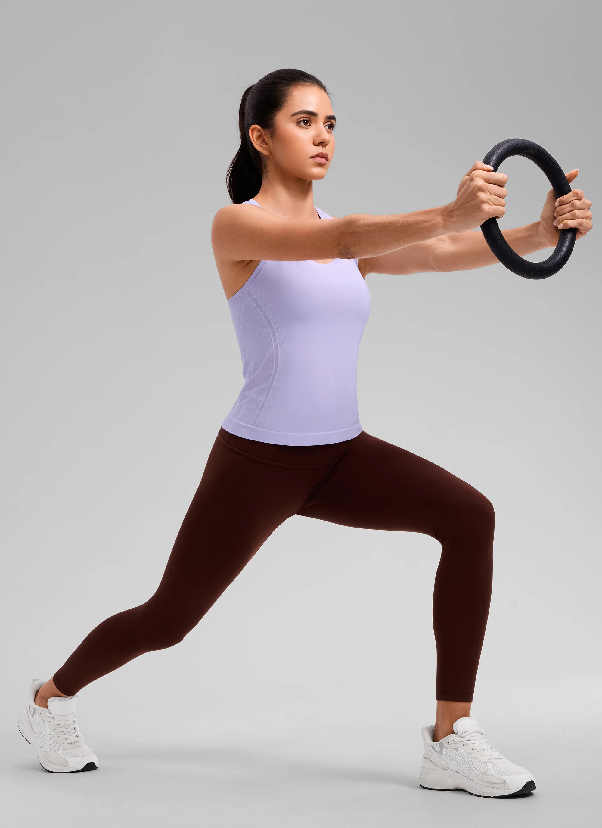 Seamless Racerback Scoop Neck Tank - Image 54