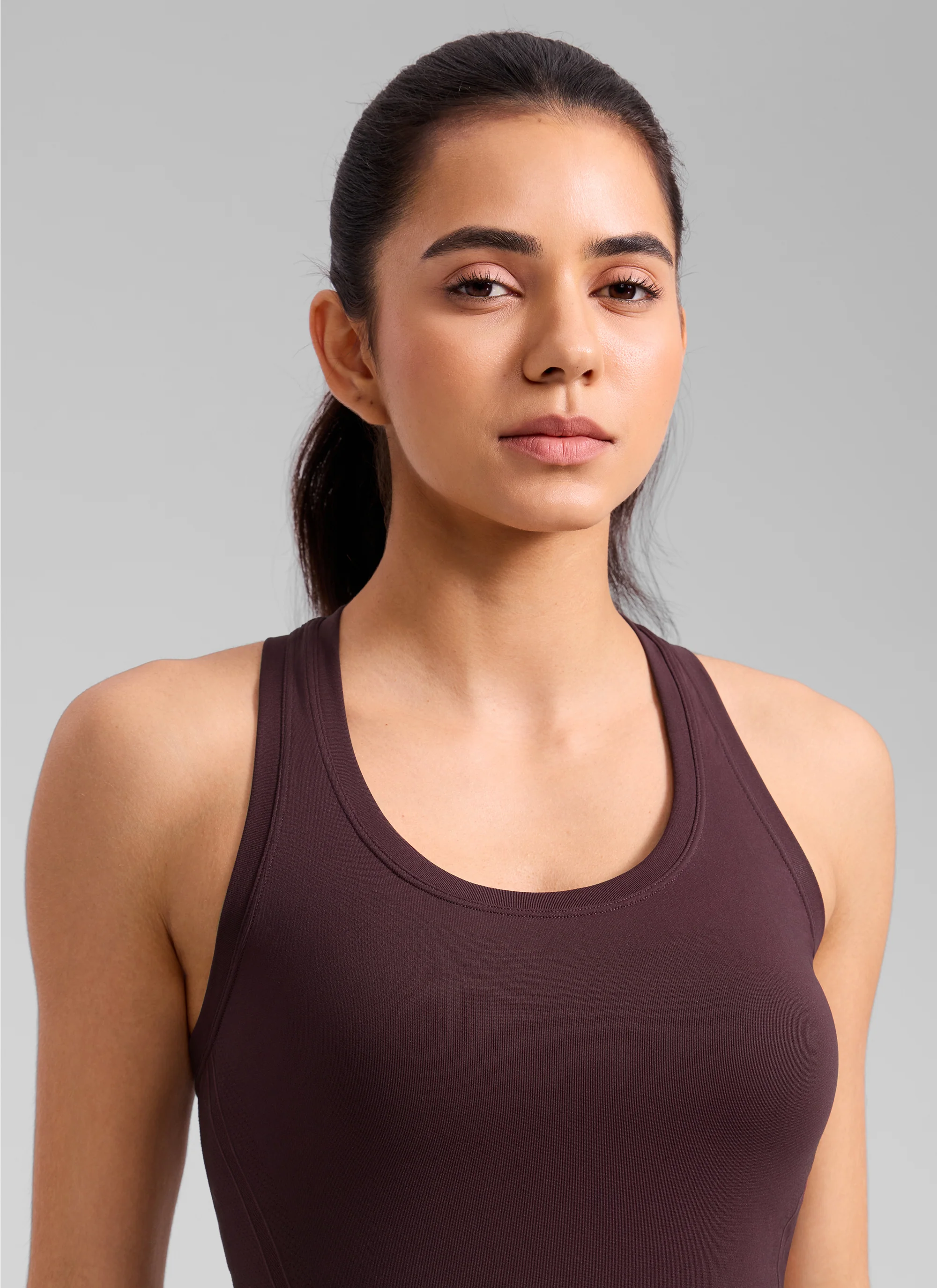 Seamless Racerback Scoop Neck Tank - Image 59