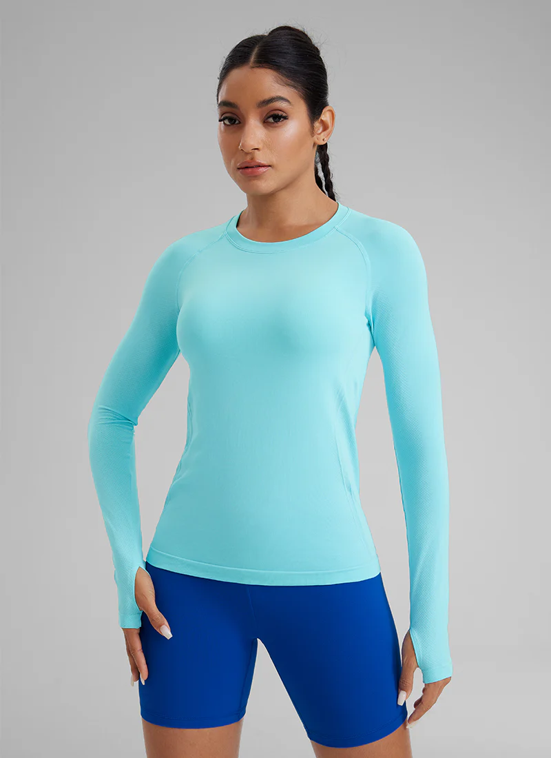 Seamless Crew Neck Long Sleeve - Image 19