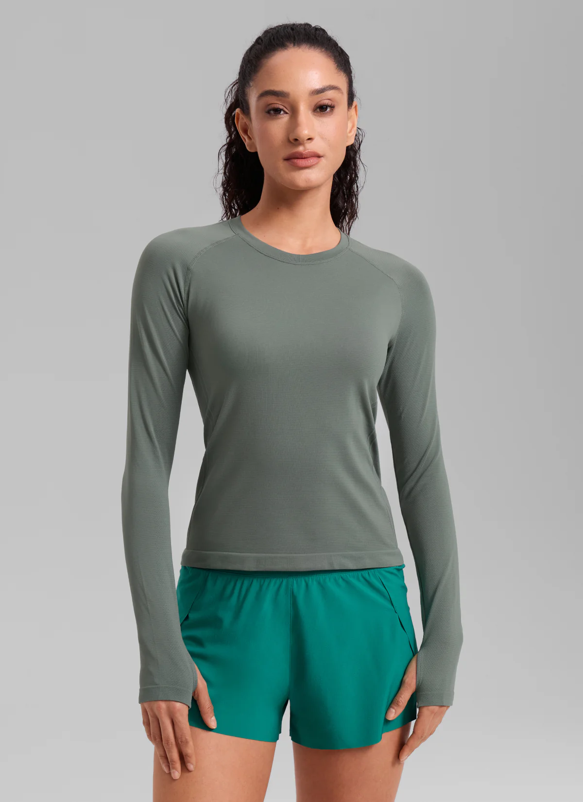 Seamless Thumbhole Long Sleeve - Image 6