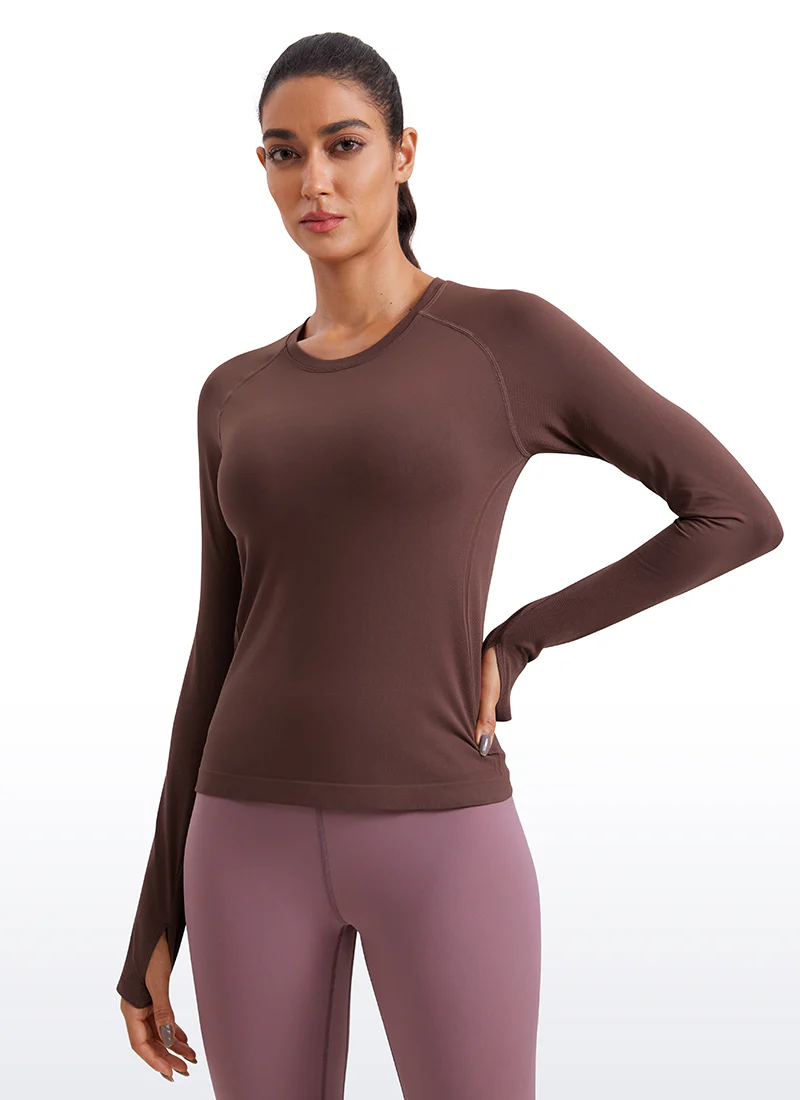 Seamless Thumbhole Long Sleeve - Image 10