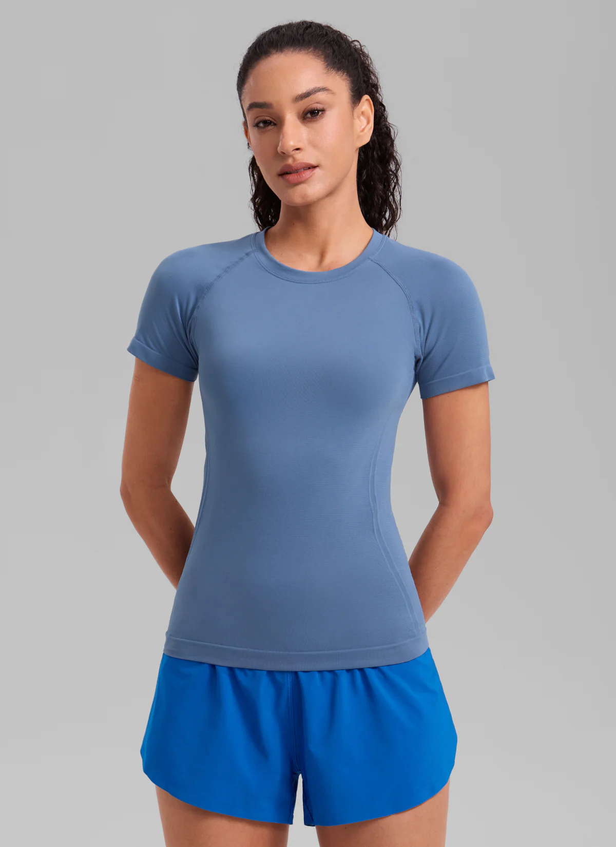 Seamless Hip Length Short Sleeve - Image 18