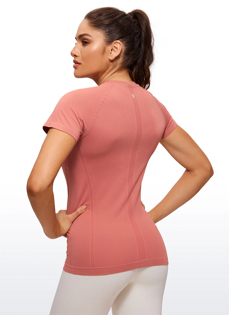 Seamless Hip Length Short Sleeve - Image 2