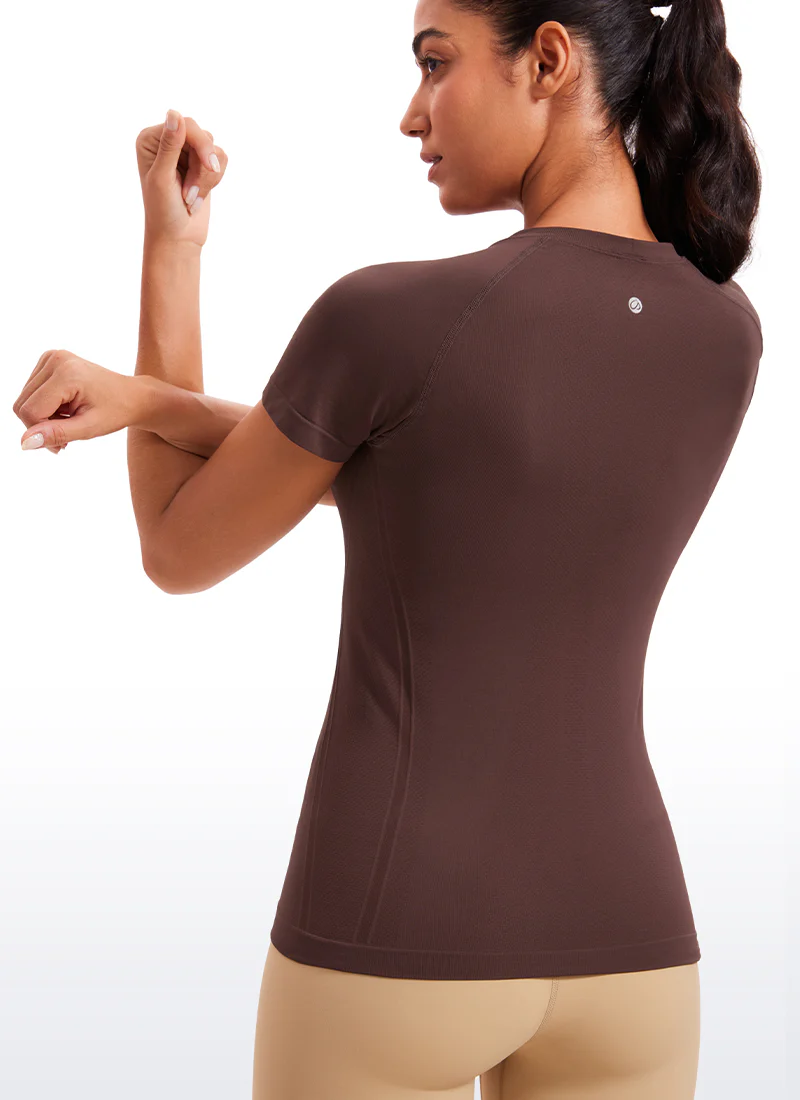 Seamless Hip Length Short Sleeve - Image 12