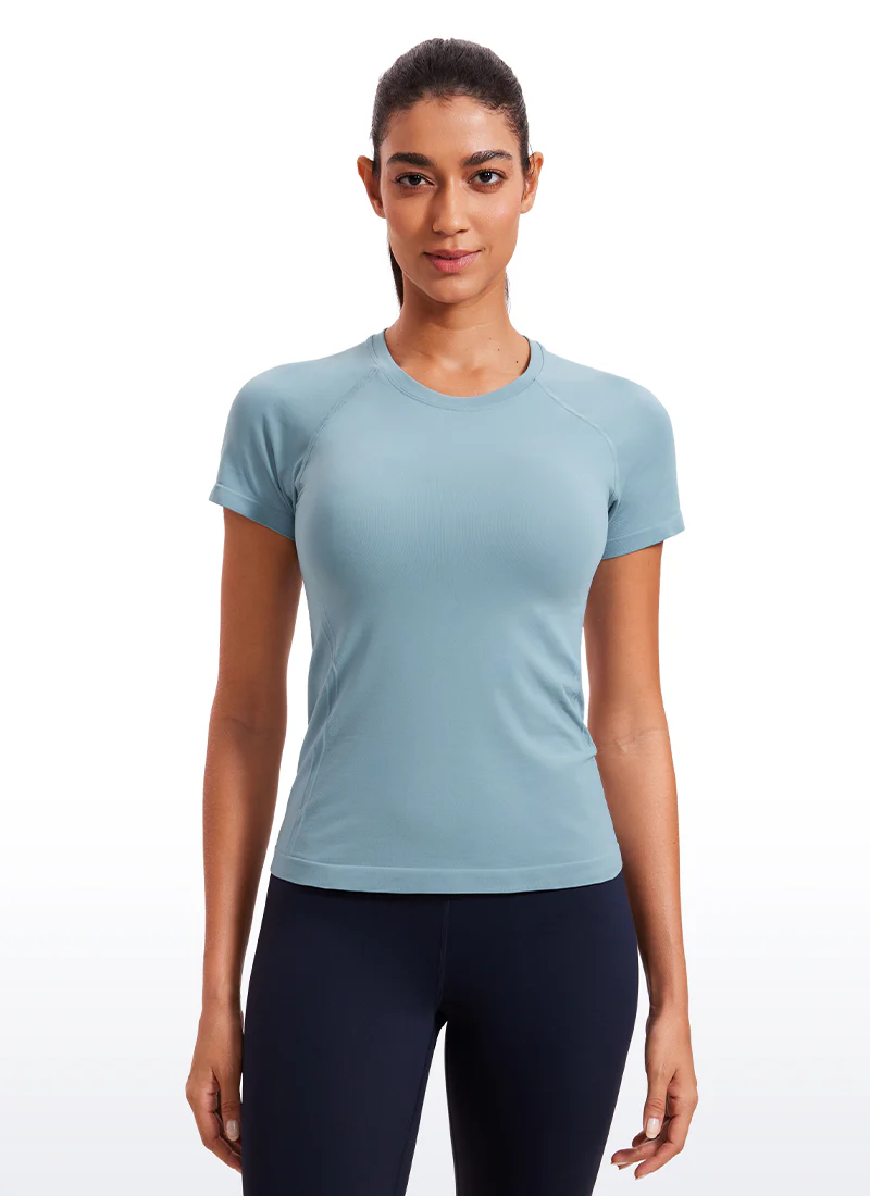 Seamless Hip Length Short Sleeve - Image 13