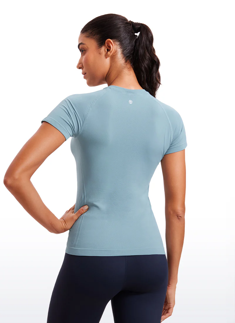 Seamless Hip Length Short Sleeve - Image 14