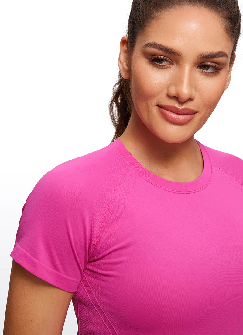 Seamless Hip Length Short Sleeve - Image 4