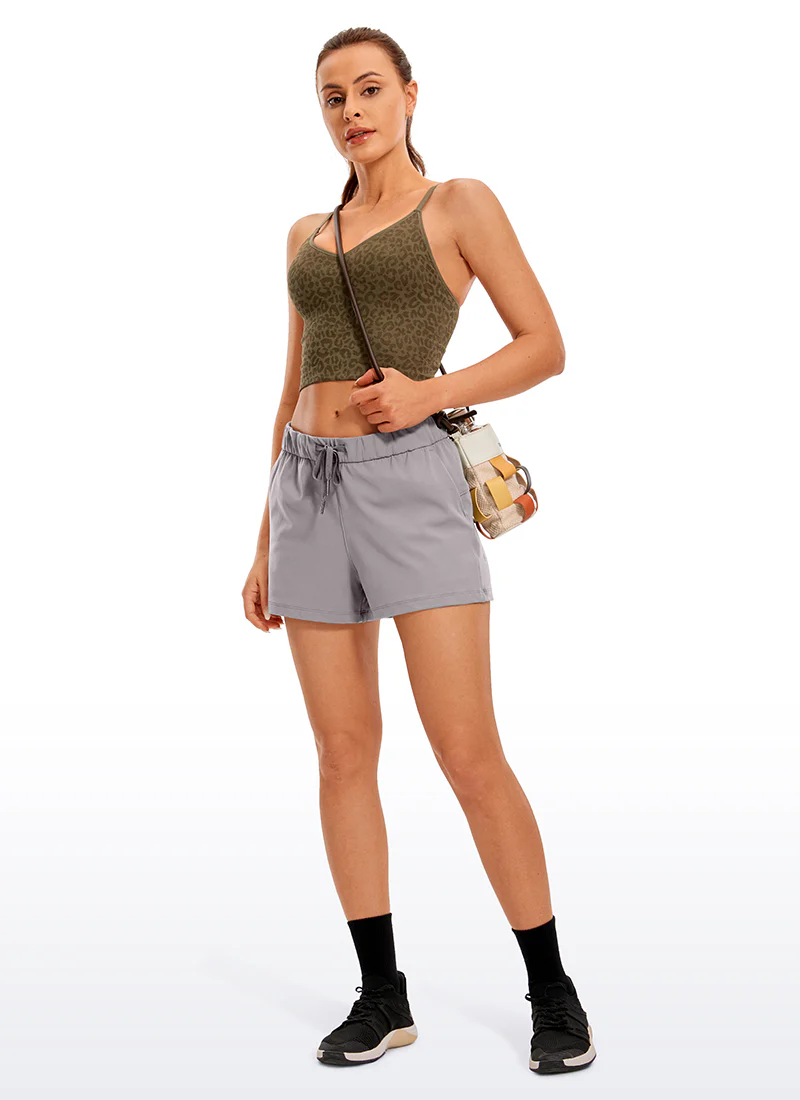 Stretch Mid Rise Pocket Shorts 2.5" - Image 20
