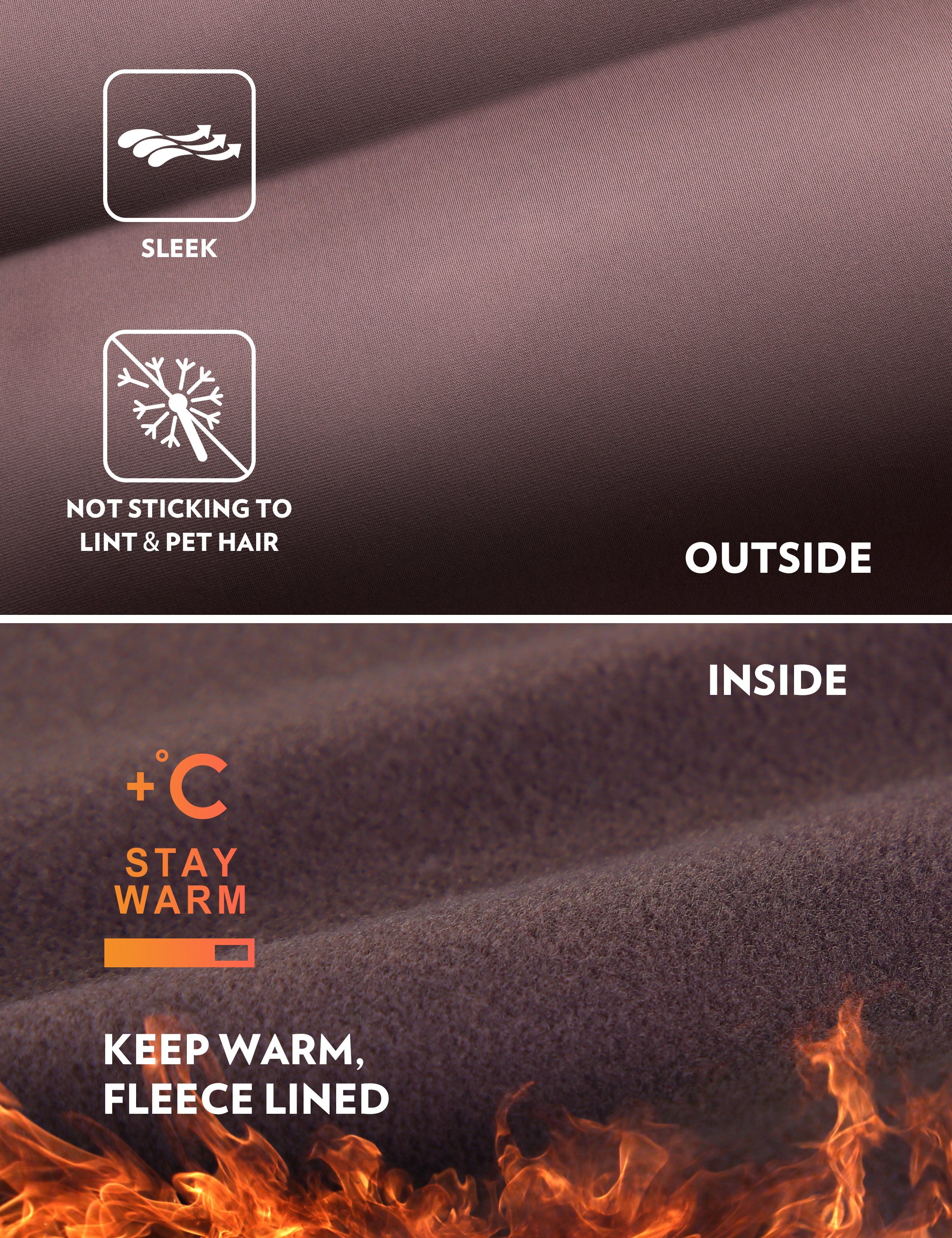 Thermal Fleece Lined Legging 28'' - Image 13