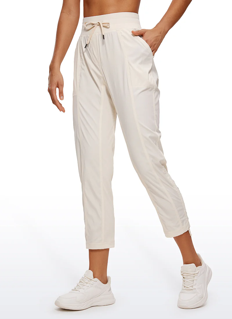 Striped Pants with Pockets 25''- Cinched Leg - Image 22