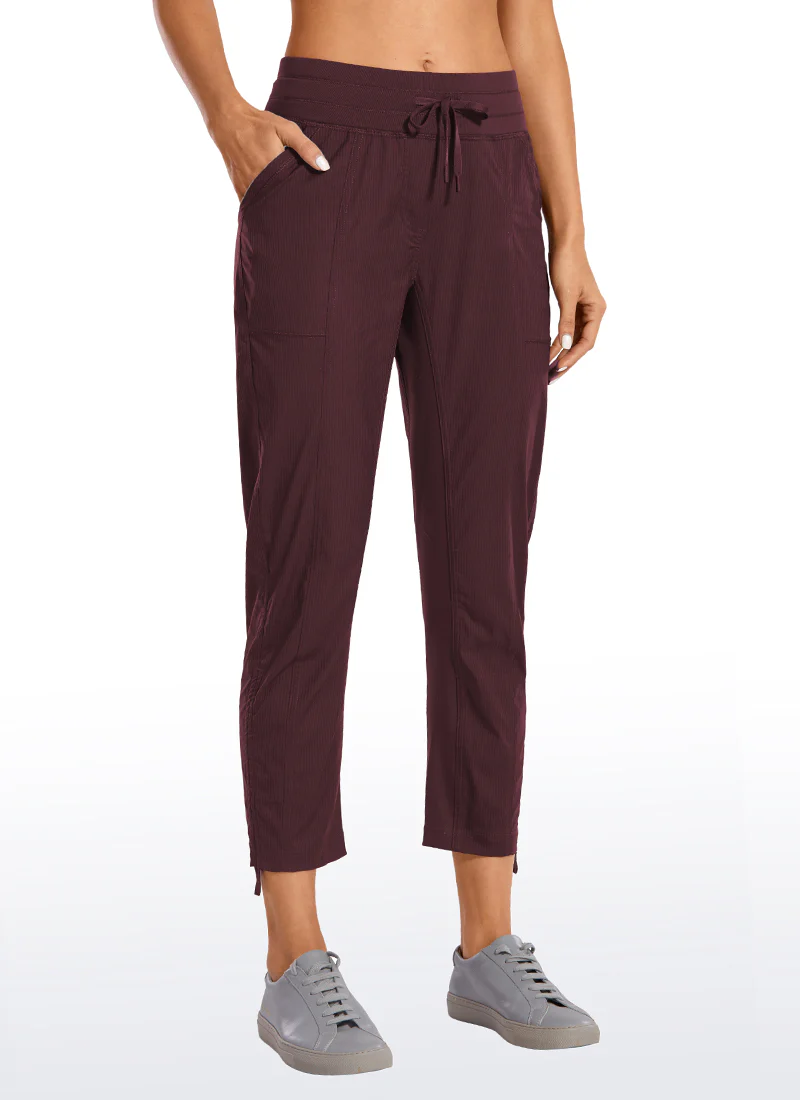 Striped Pants with Pockets 25''- Cinched Leg - Image 6