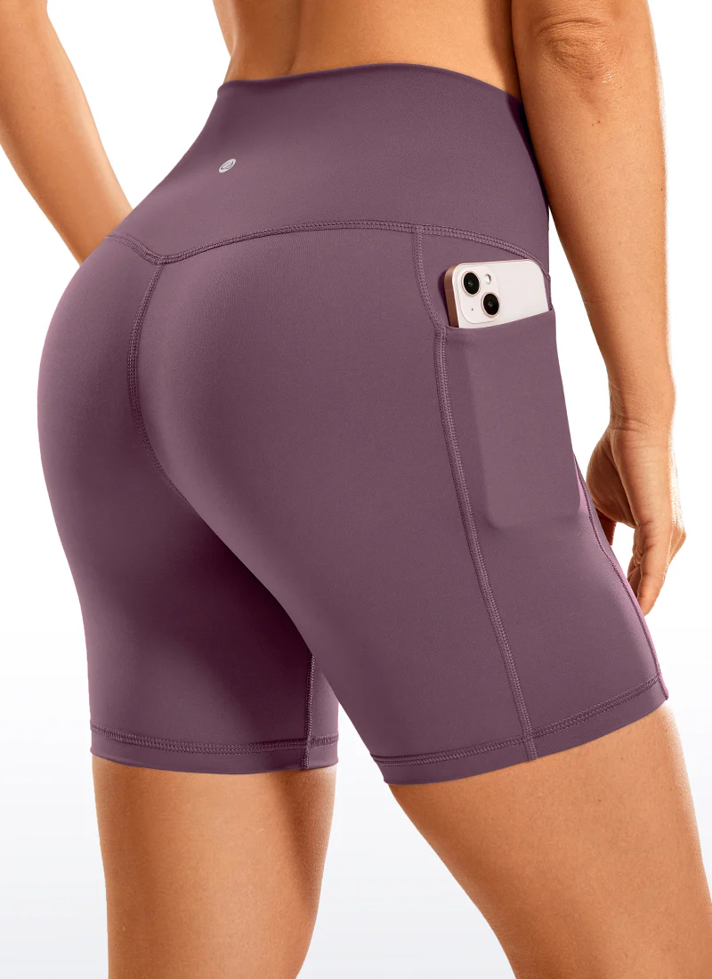 Nakedfeel Pocket Yoga Shorts 6'' - Image 16