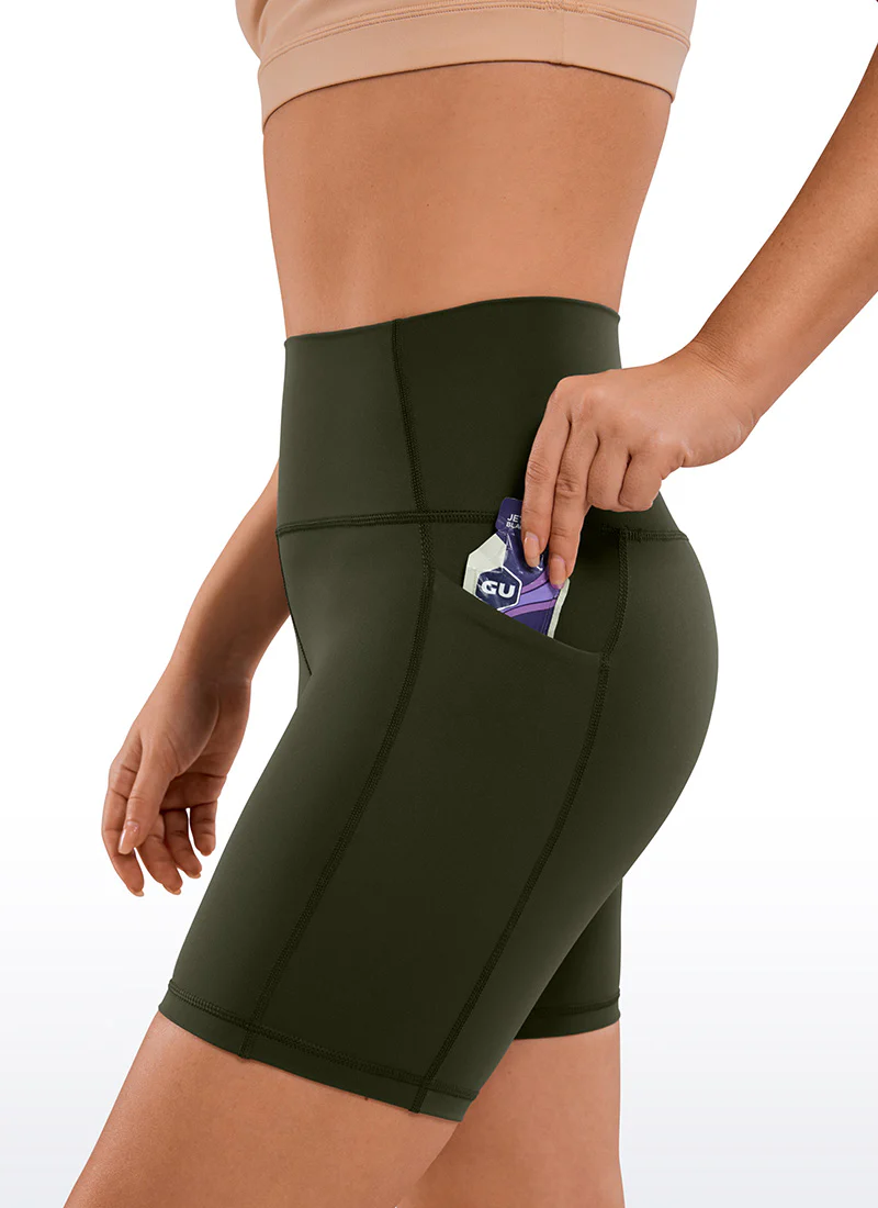 Nakedfeel Pocket Yoga Shorts 6'' - Image 29