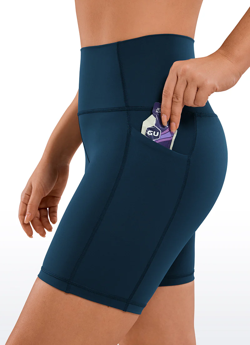 Nakedfeel Pocket Yoga Shorts 6'' - Image 33
