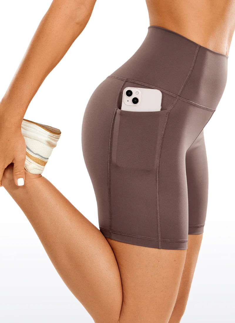 Nakedfeel Pocket Yoga Shorts 6'' - Image 4