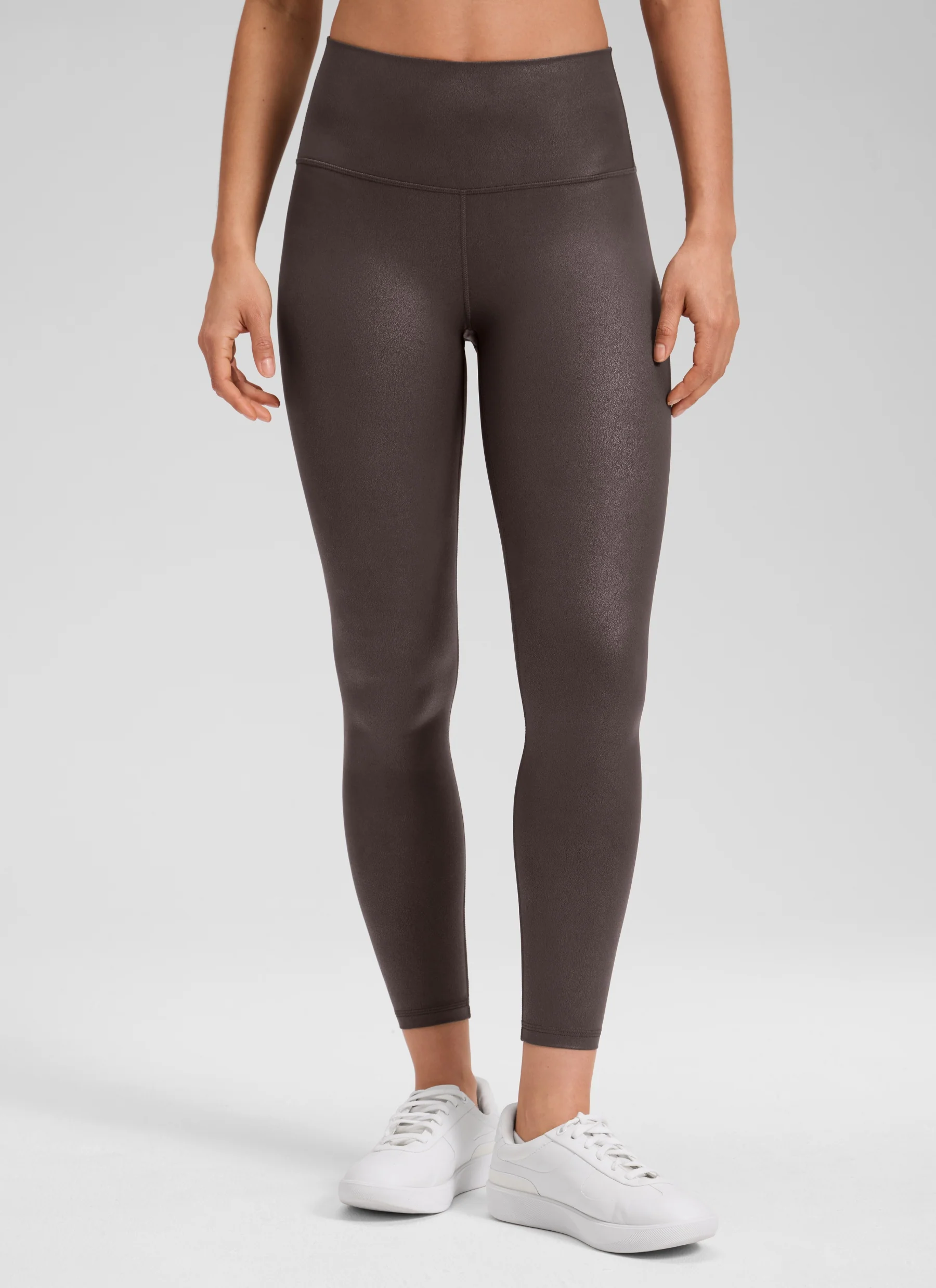 Matte Faux Leather Legging 25'' - Image 27