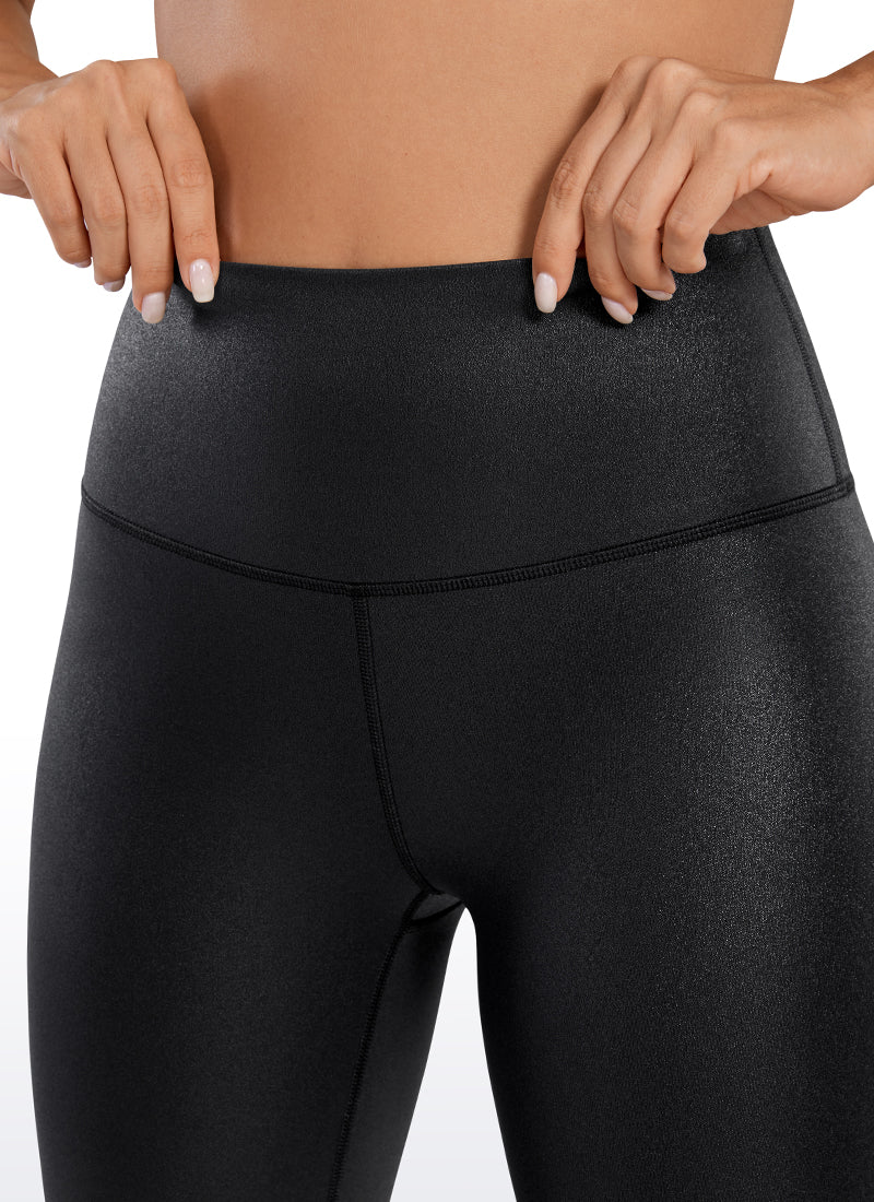 Matte Faux Leather Legging 25'' - Image 35