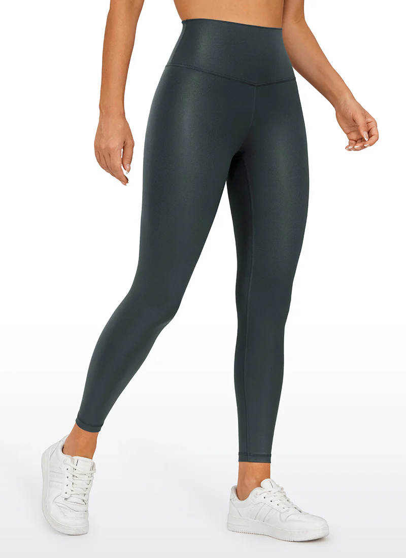 Matte Faux Leather Legging 25'' - Image 12