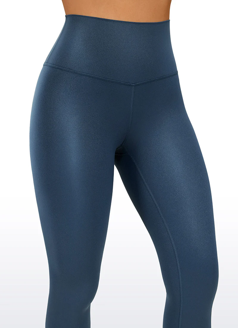 Matte Faux Leather Legging 25'' - Image 5