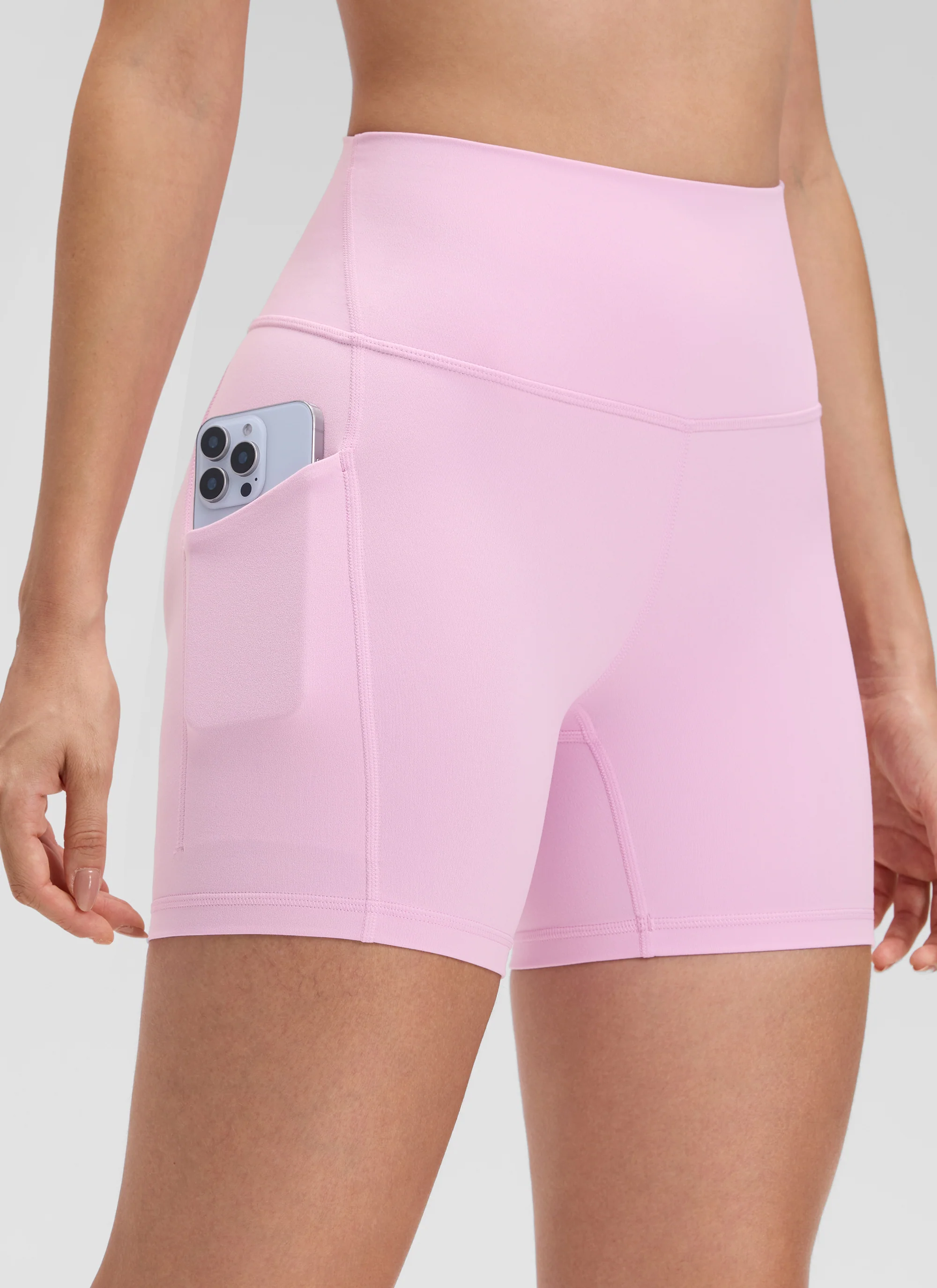 Butterluxe Pocket Yoga Shorts 5'' - Image 37