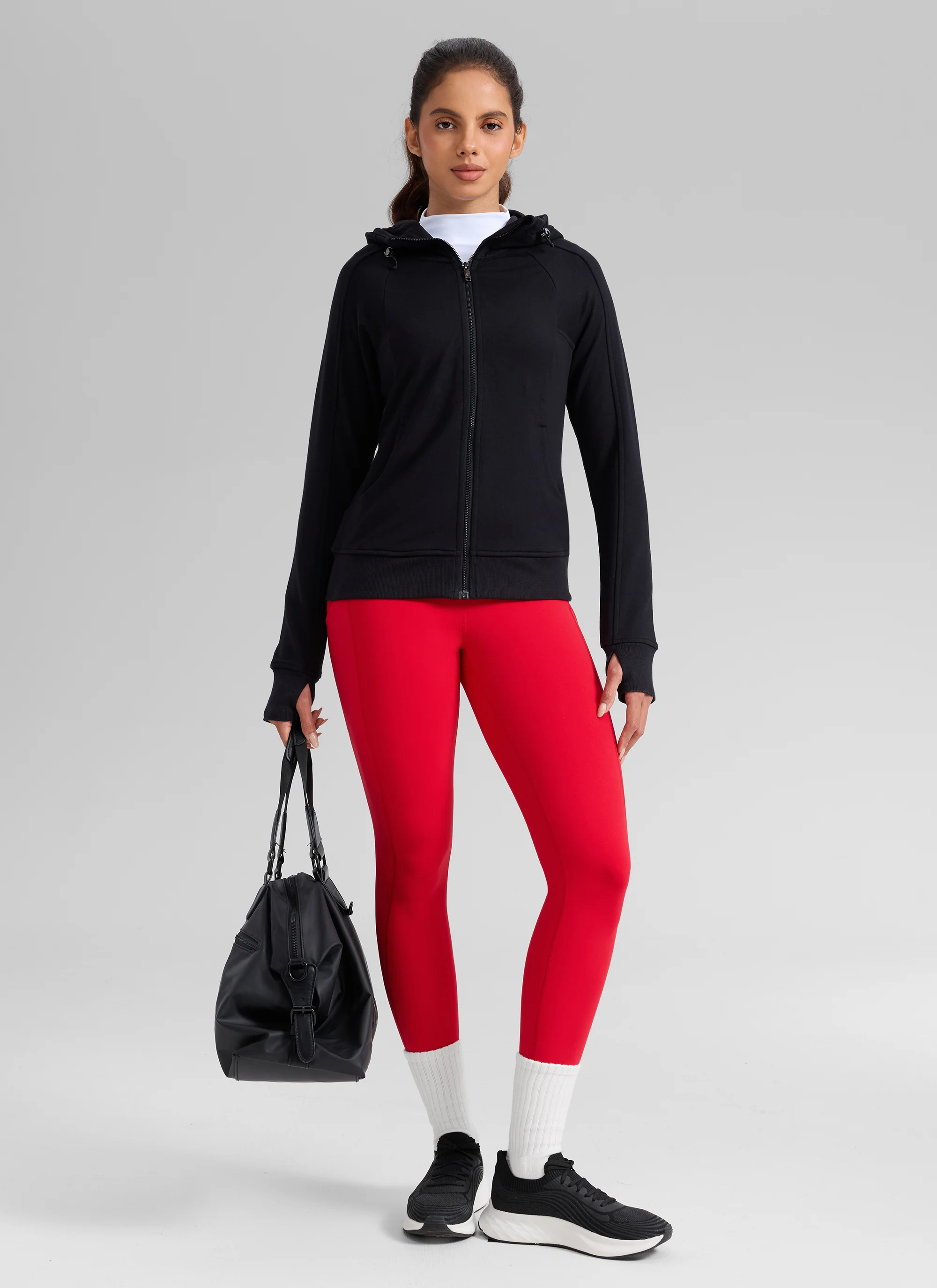 Water Resistant Fleece Lined Pocket Legging 28" - Image 27