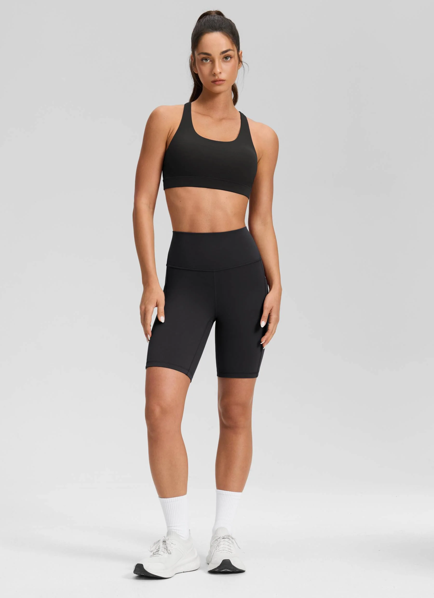 Butterluxe Pocket Yoga Shorts 8'' - Image 3
