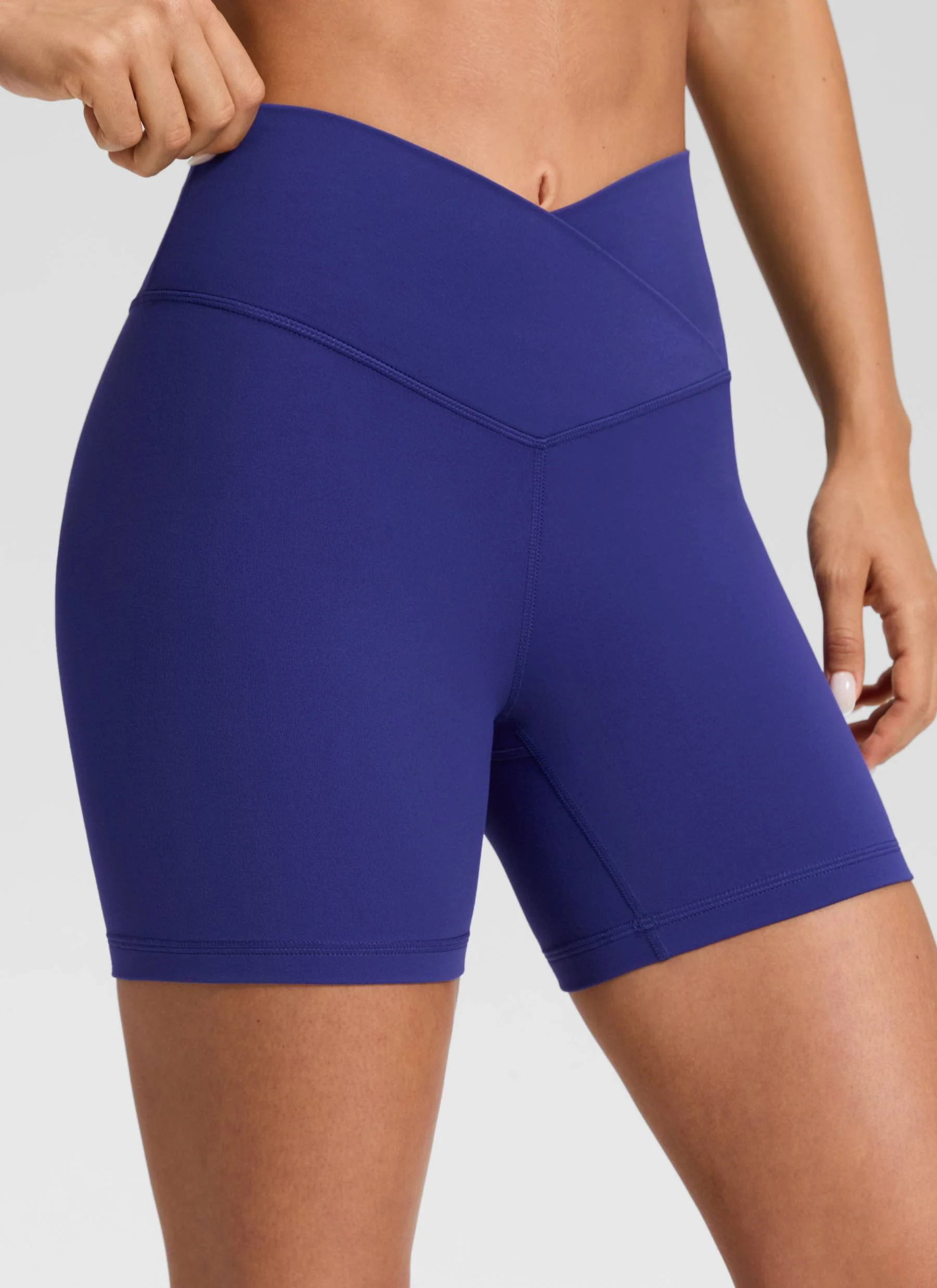 Butterluxe V Cross Waist Shorts 5" - Image 8