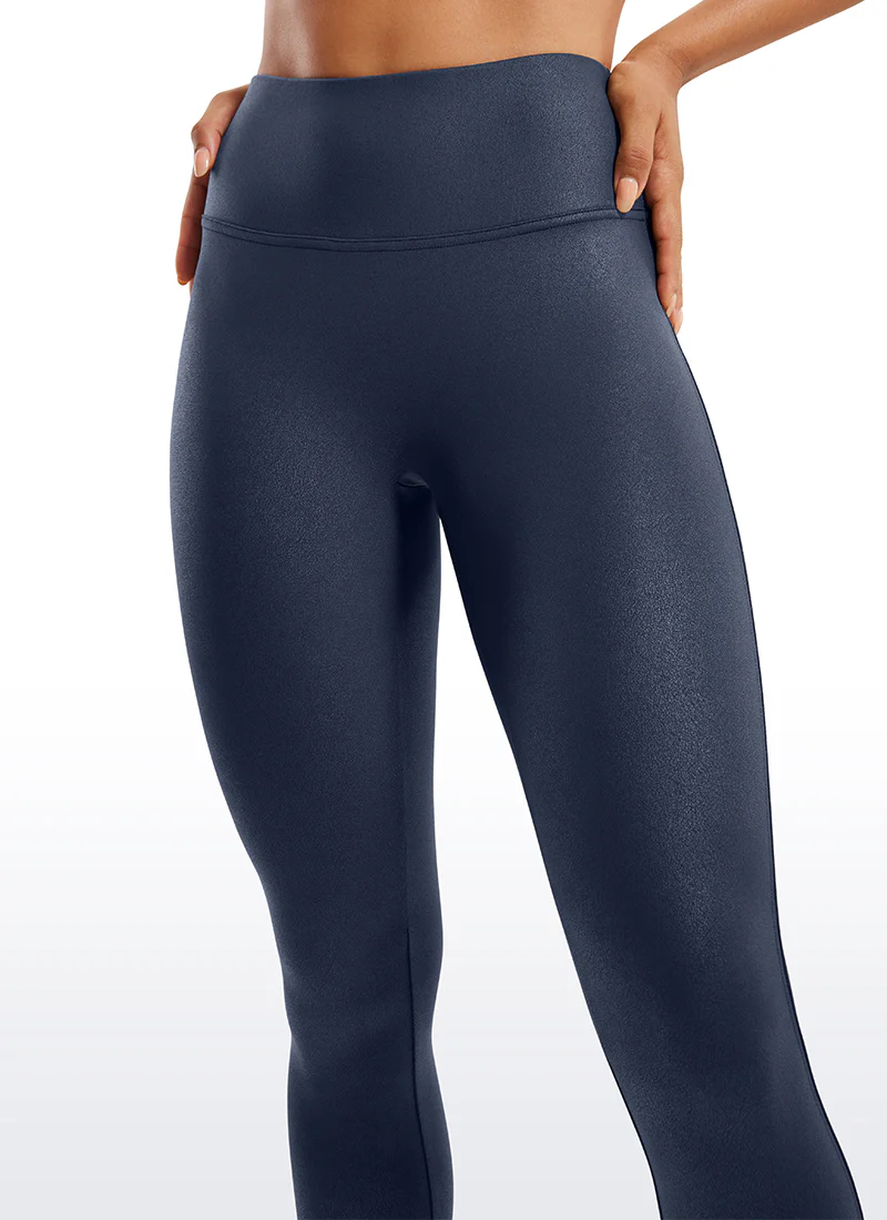 Faux Leather No Front Seam Legging 28'' - Image 16