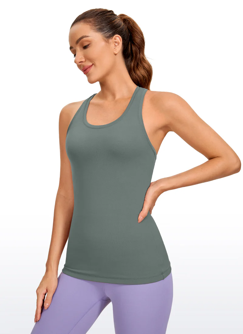 Butterluxe Racerback Hip Length Tank - Image 2