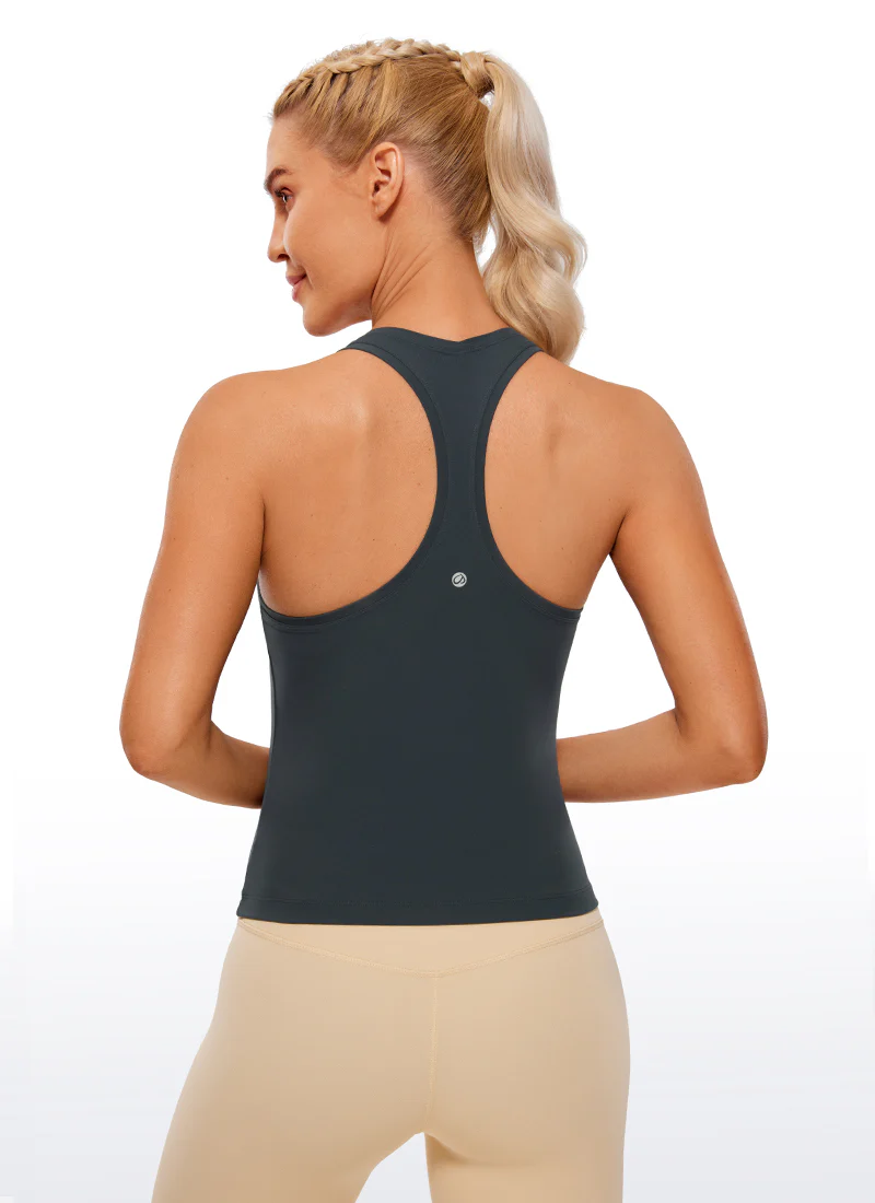 Butterluxe Racerback Waist Length Tank - Image 22