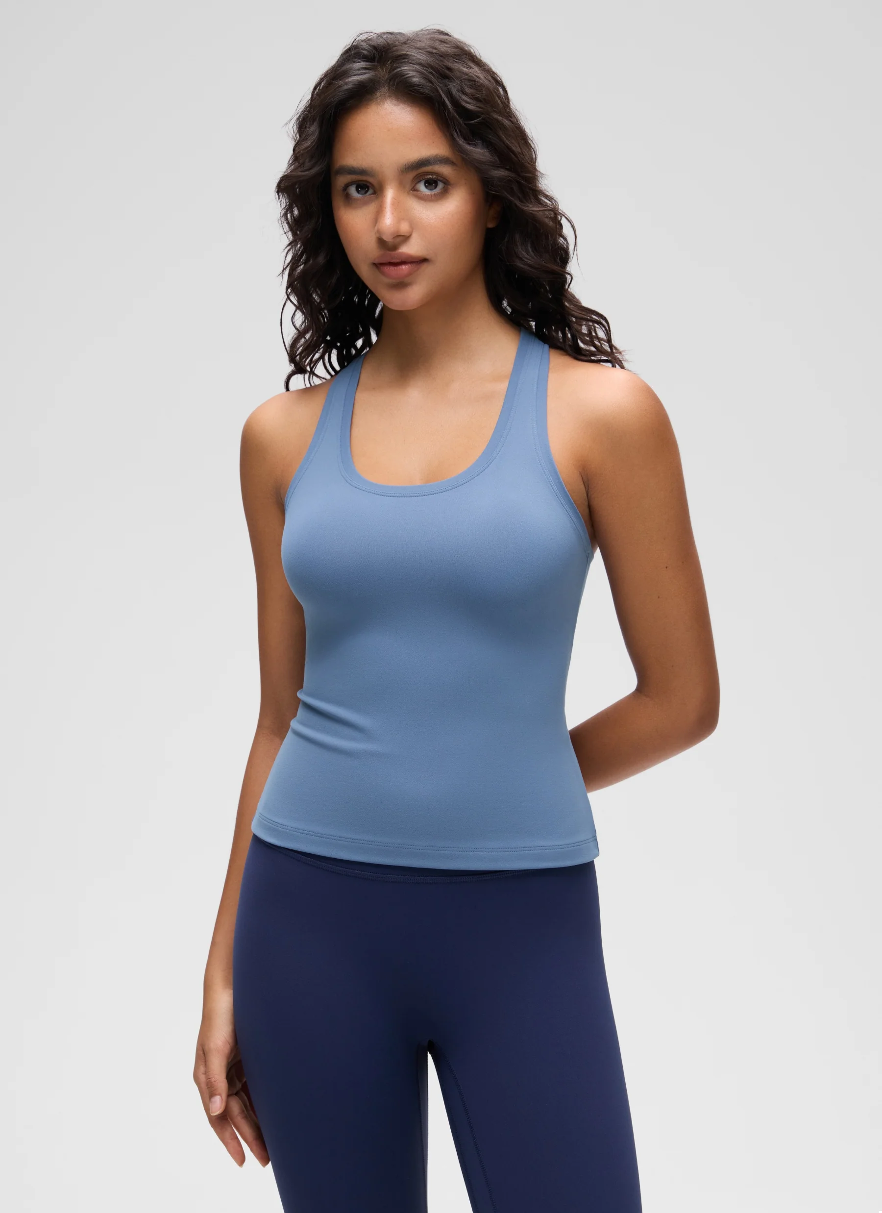 Butterluxe Racerback Waist Length Tank - Image 25