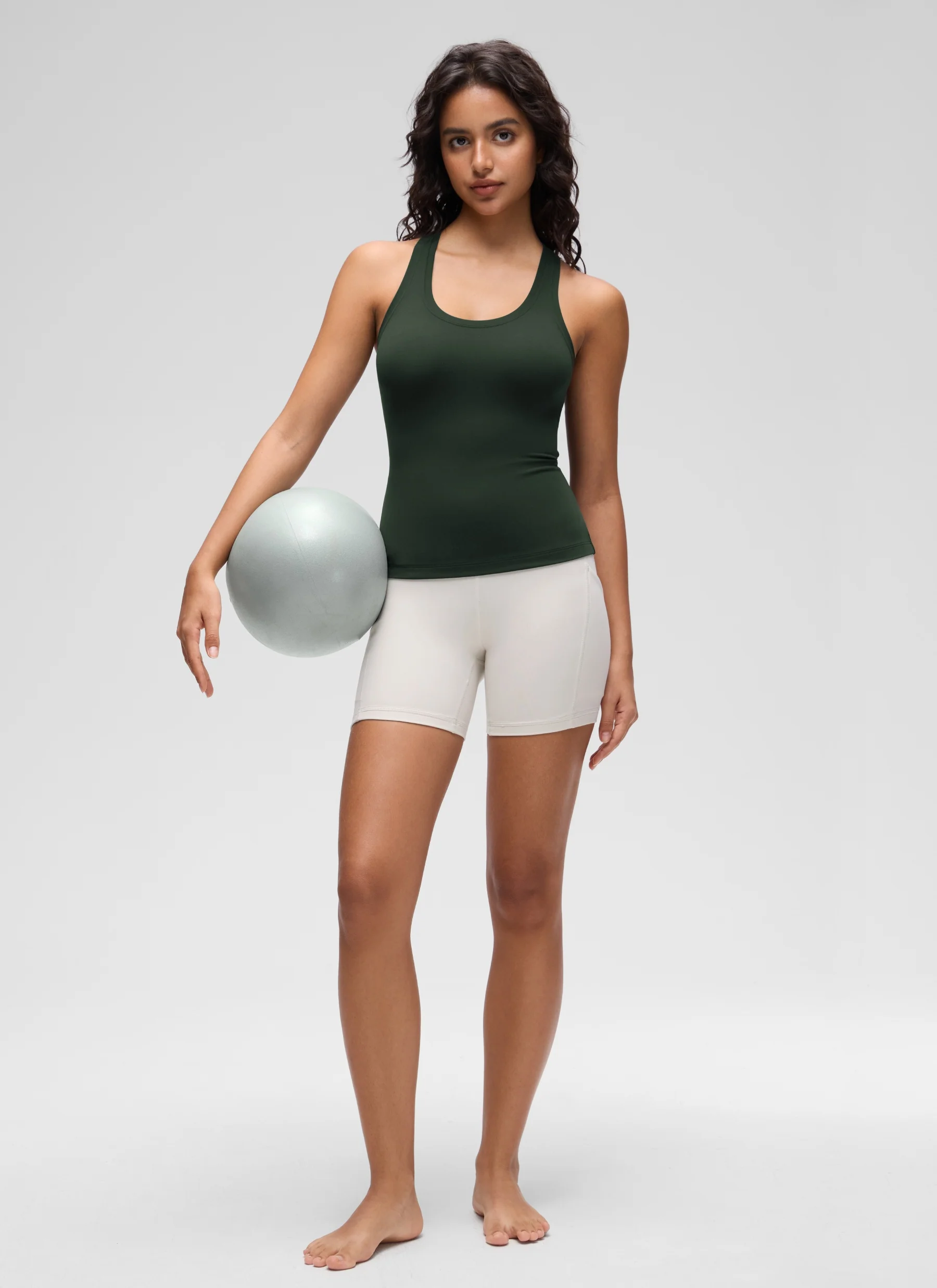 Butterluxe Racerback Waist Length Tank - Image 7
