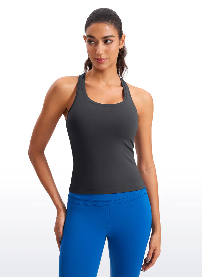 Butterluxe Racerback Waist Length Tank - Image 12
