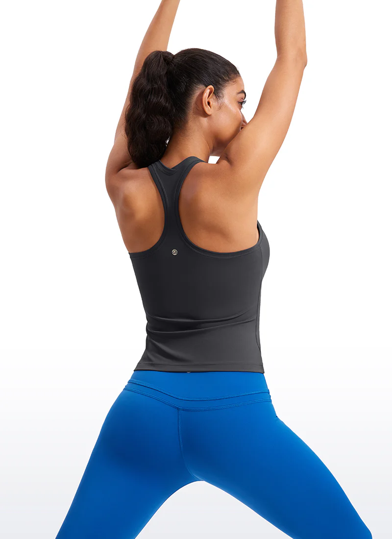 Butterluxe Racerback Waist Length Tank - Image 13