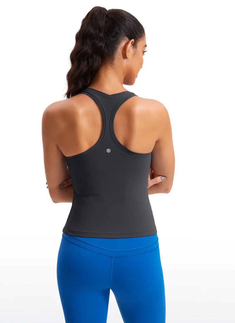 Butterluxe Racerback Waist Length Tank - Image 14