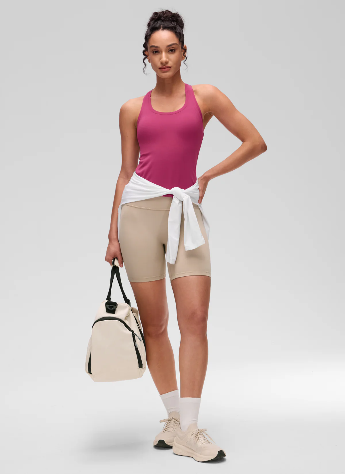 Butterluxe Racerback Waist Length Tank - Image 17