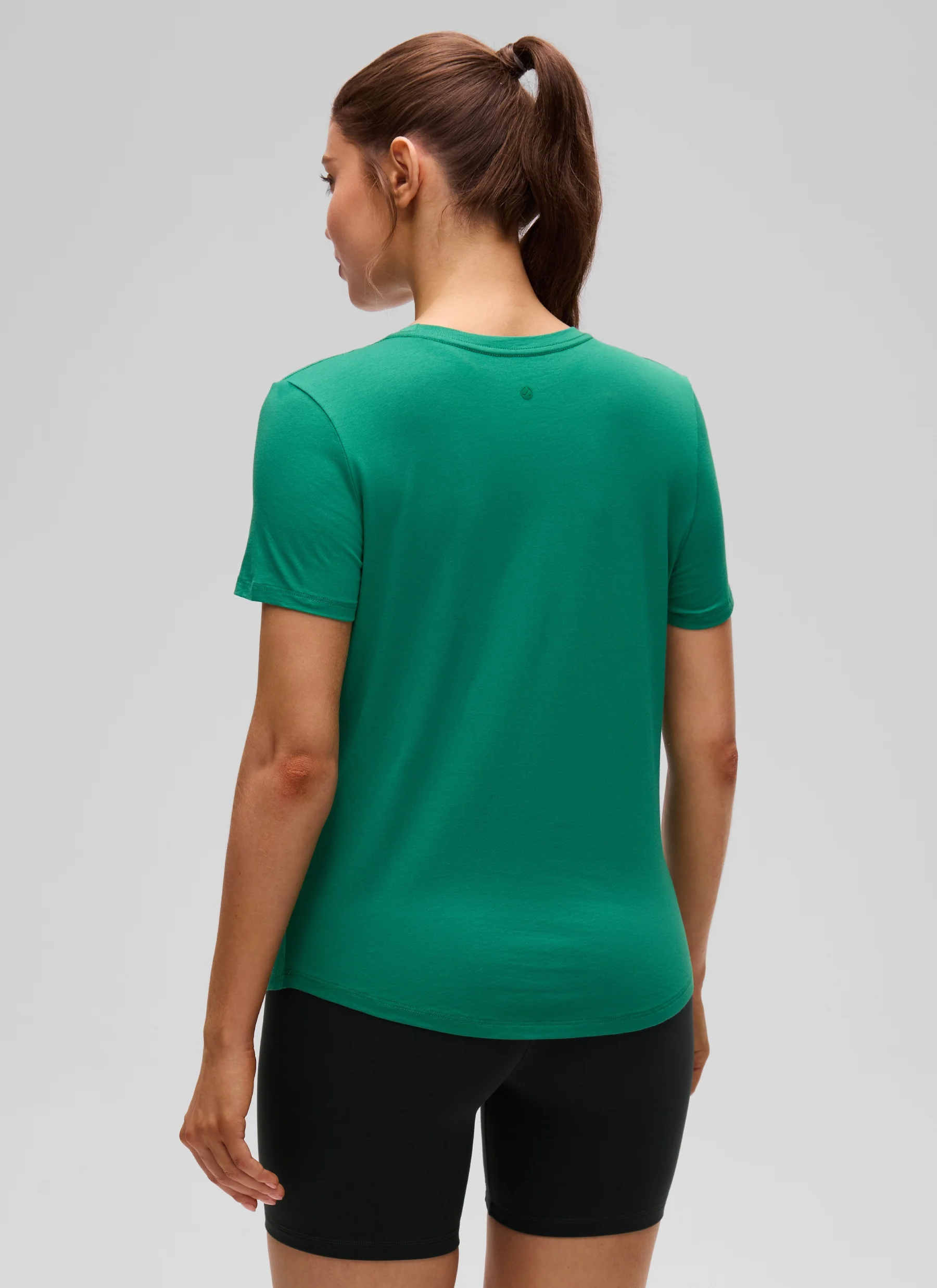 Pima Cotton Round Neck Short Sleeve - Image 10