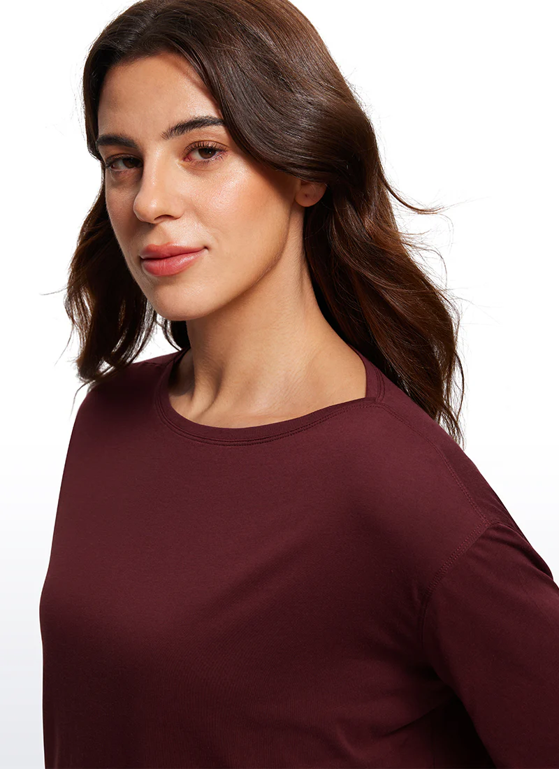 Pima Cotton Boat Neck Short Sleeve - Image 22