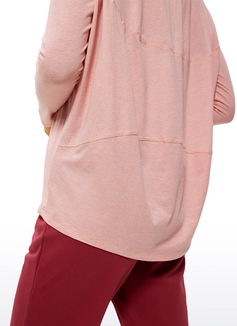 Pima Cotton Boat Neck Long Sleeve - Image 7