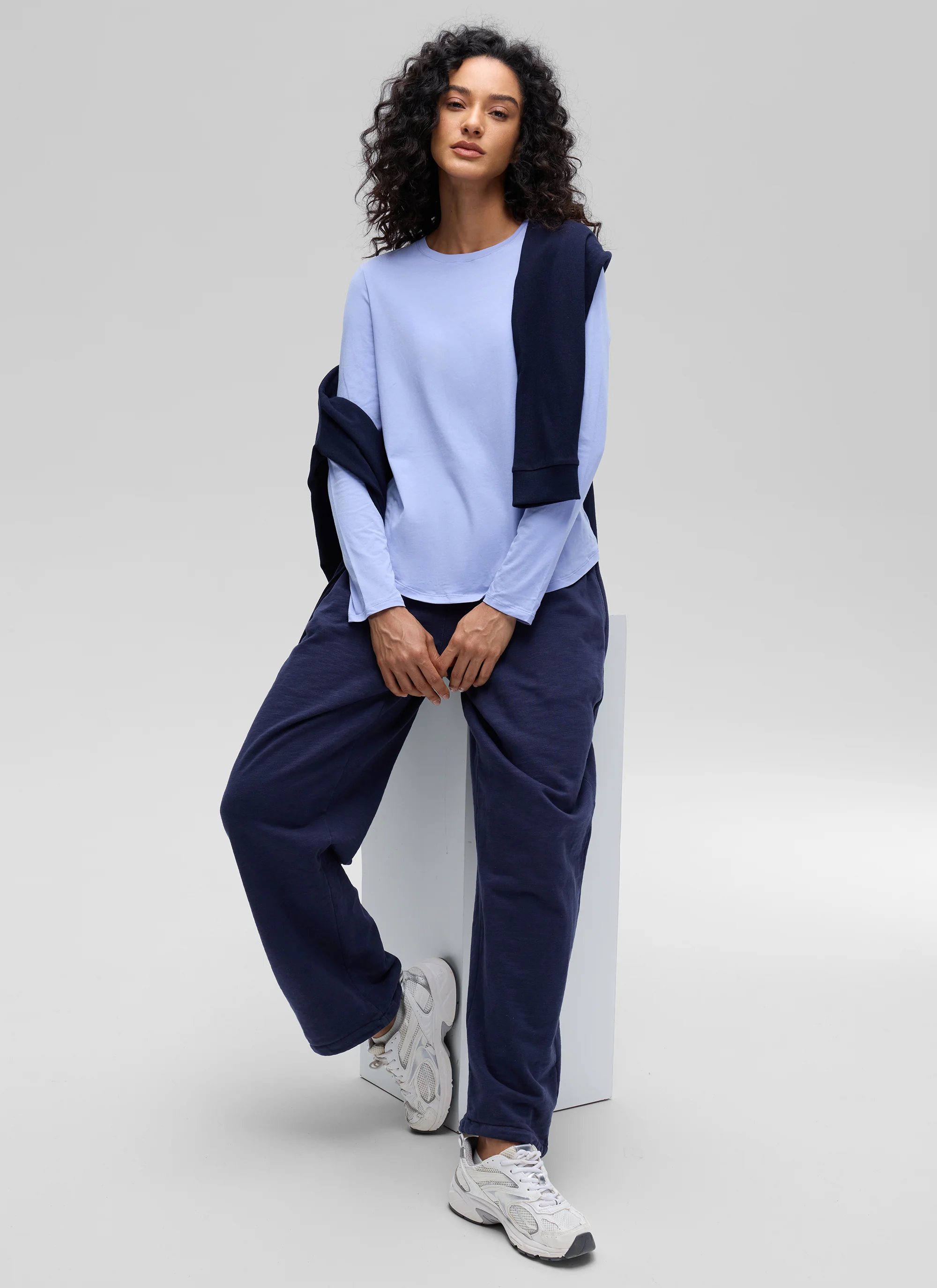 Pima Cotton Workout Long Sleeve - Image 20