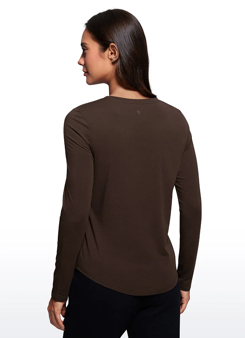 Pima Cotton Workout Long Sleeve - Image 23