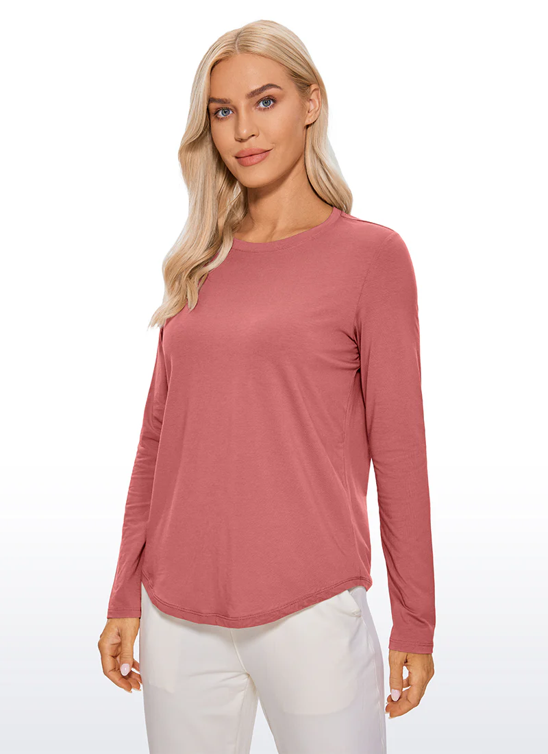 Pima Cotton Workout Long Sleeve - Image 32