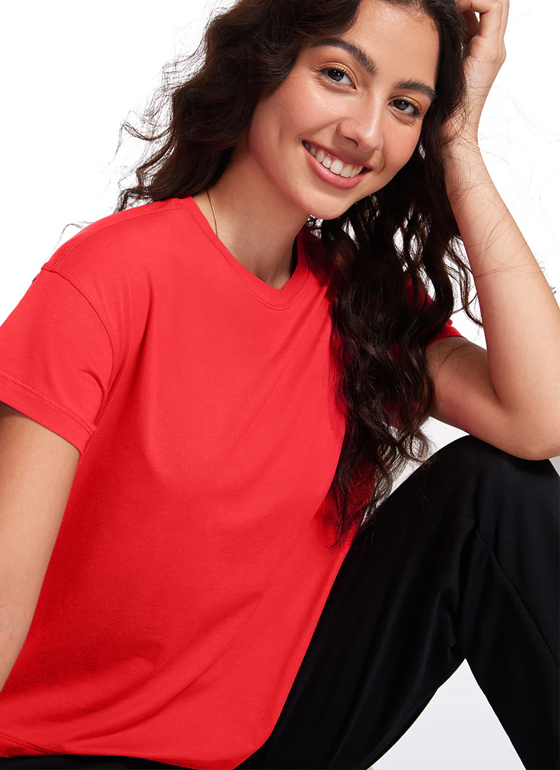 Pima Cotton Loose Fit Short Sleeve - Image 11