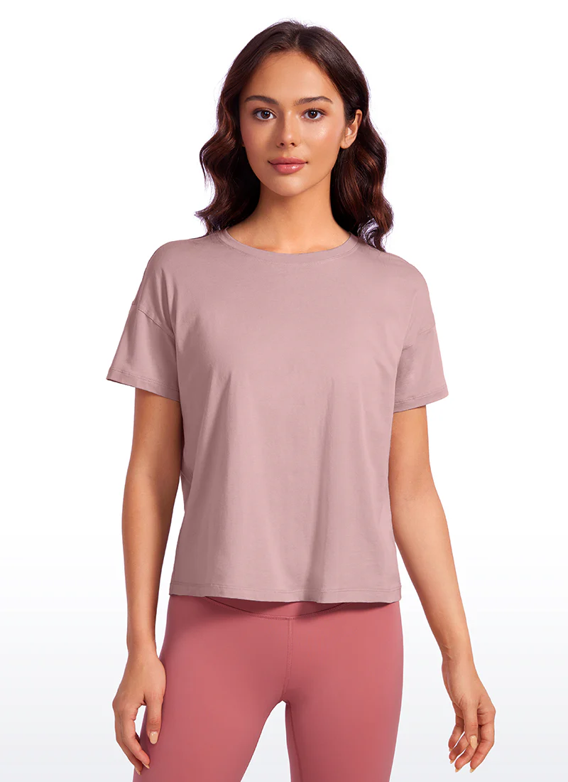 Pima Cotton Loose Fit Short Sleeve - Image 13